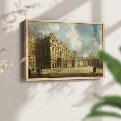 Paysage, série CLCL-XXXI, reproduction encadrée