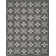 Minvydas Aloha  Geometric Black White Indoor/Outdoor Area Rug