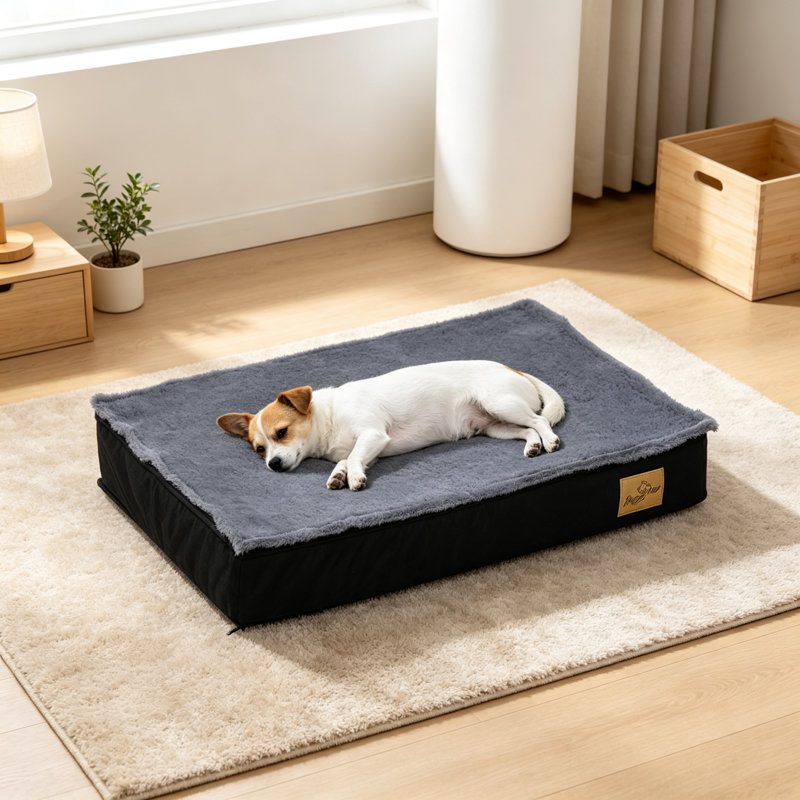 Orthopedic Pet Bed, 8cm H x 58cm W x 45cm D