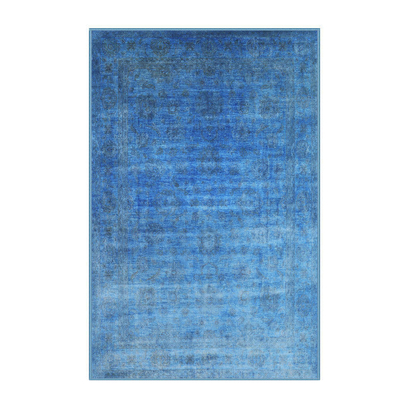 Tapis bleu / gris Ibanez, Rectangle 2 pi x 4 pi