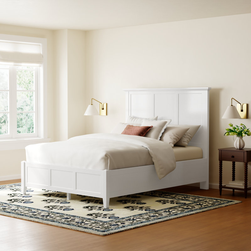 Renee Bed, Queen, White