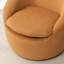 Fauteuil demi-tonneau en tissu moderne avec fonction pivotante à 360 °, idéal pour une détente confortable dans tout espace de vie-2049431288