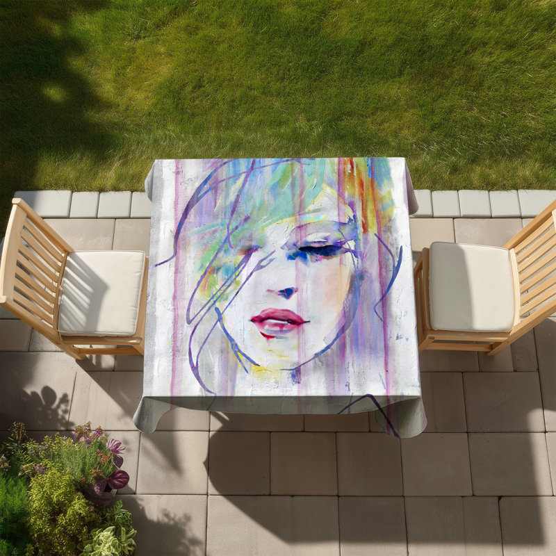 Abstract Beauty - Figurative Tablecloth for Home Decor