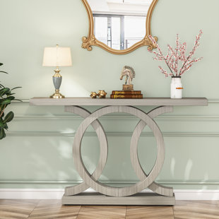 Archie 58 Console Table, Taupe - Jes & Gray Living