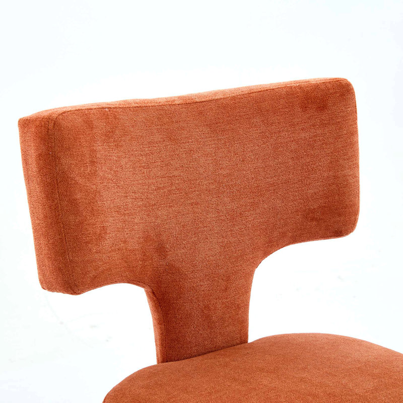 Ensemble de 2 tabourets de bar à hauteur de comptoir Mid Century Modern