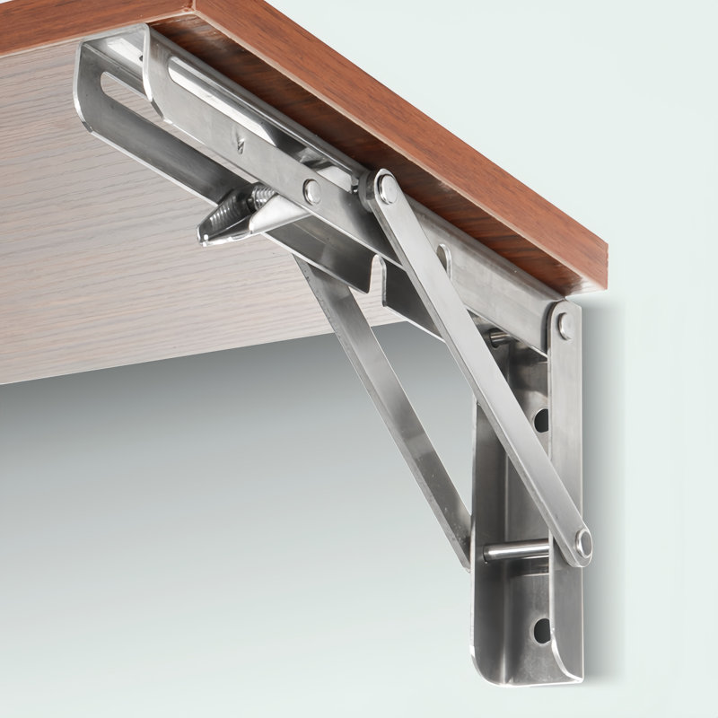 2 Pcs Folding Shelf Brackets