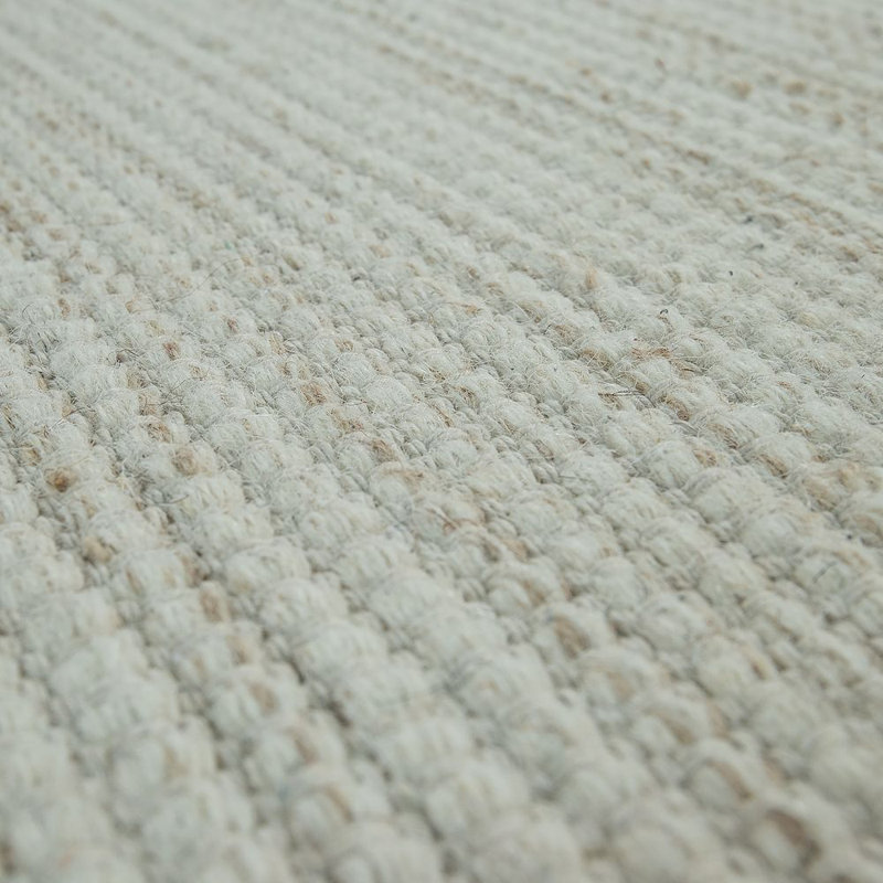 Defreitas Solid Colour Hand Woven Area Rug, Rectangle 140 x 200cm