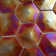 Aurora Glossy 3" x 3" Glass Hexagonal Mosaic Tile