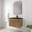 Ensemble de meuble-lavabo simple 30,02 po avec plateau en céramique Ellyse-683265396