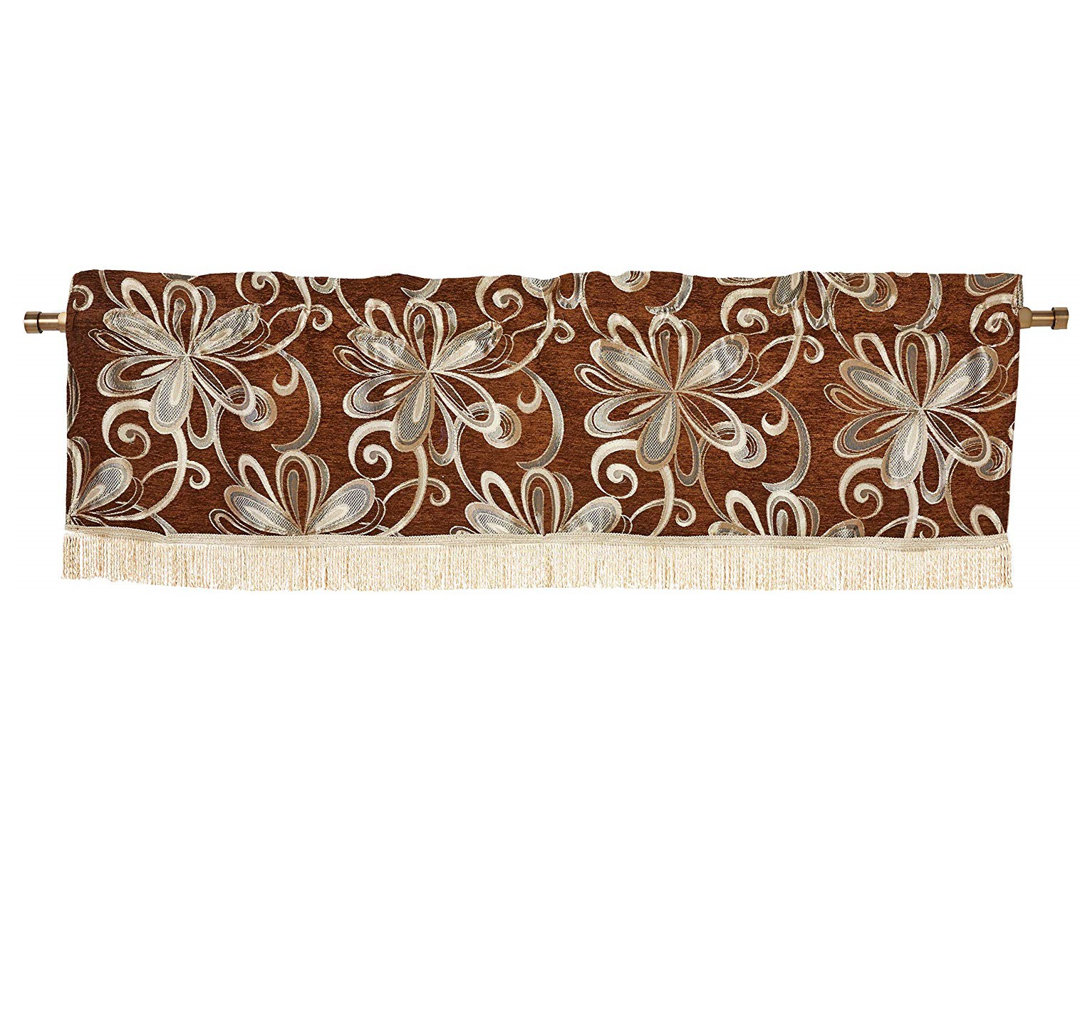 Aubrianna Geometric Window Valance Astoria Grand 
