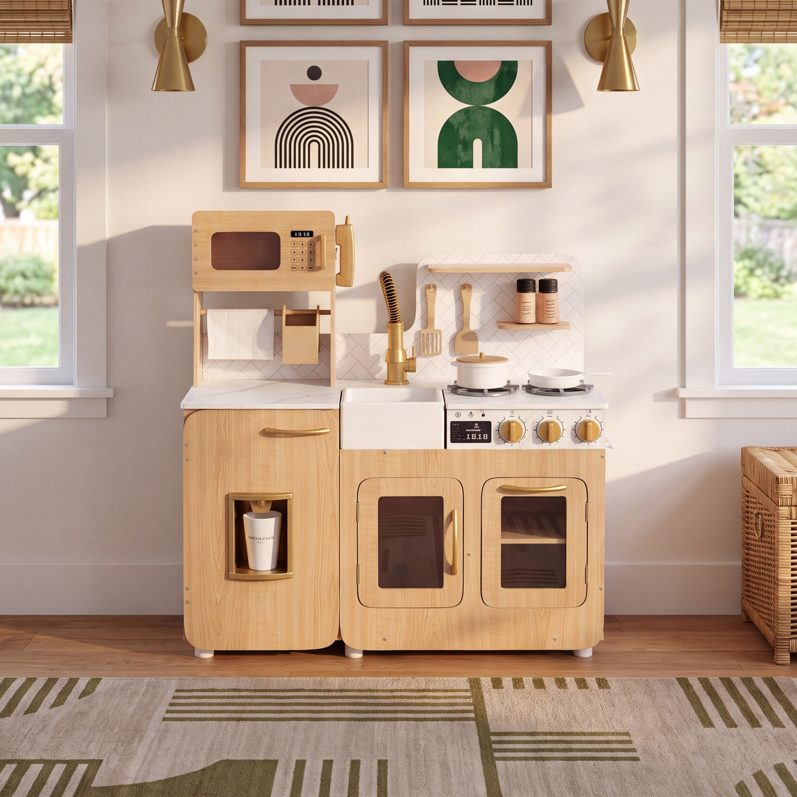 Teamson Kids Little Chef Cyprus Play Kitchen
