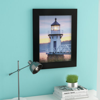 Demoss Black Wood Matte Picture Frame