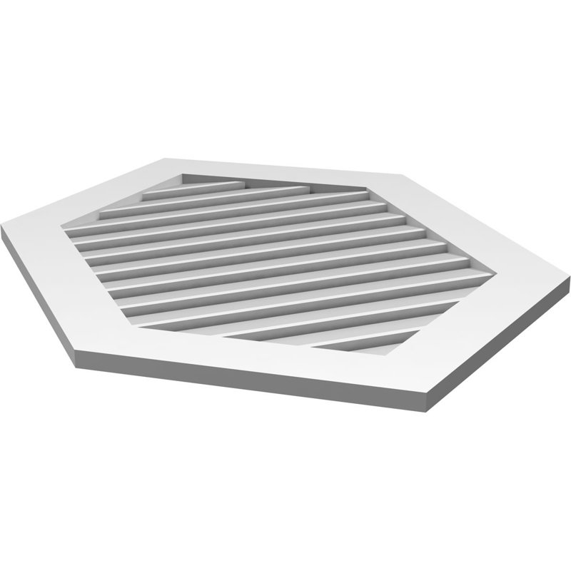 Pente verticale verticale en uréthane 9 pi, H 1 po x l 28 po x L 42 po