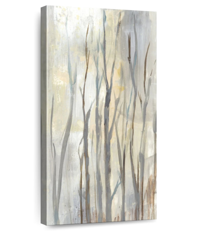 Wispy Birches II, 48" H x 24" W
