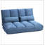 Canapé-lit convertible, canapé-lit pliant, chaise longue d'invité avec 2 coussins, dossier et appui-tête réglables, L 40,25 po-1709017391