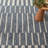 Heights Denim Handwoven Wool Rug-110559897