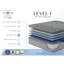 Matelas Massucci à plateau-coussin 14 po Comfort Care, matelas à ressorts ensachés individuel, confort moelleux, très grand-2144374255-2144374251