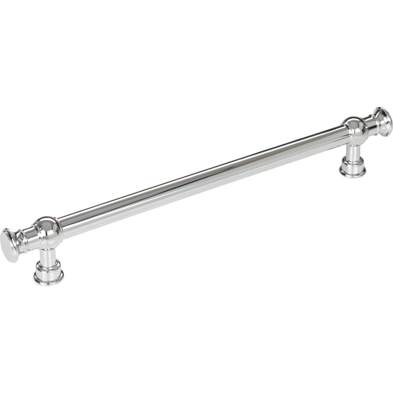 Ormonde Bar Pull, Polished Chrome, 7 9/16" Center to Center