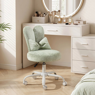 Fauteuil de bureau réglable en velours