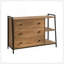 Commode, finition brune