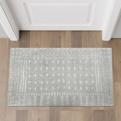 Stitches Small Washable Floor Mat