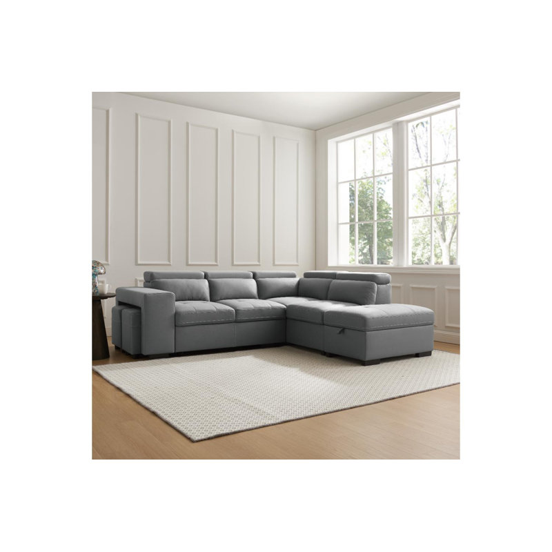 Honeycutt 5 Seater Sofa & Chaise, Right Hand Facing