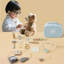 Freniland - Ensemble de jeu de médecin pour les enfants de 3 ans et plus, trousse médicale avec outils et stéthoscope, jeu de rôle éducatif