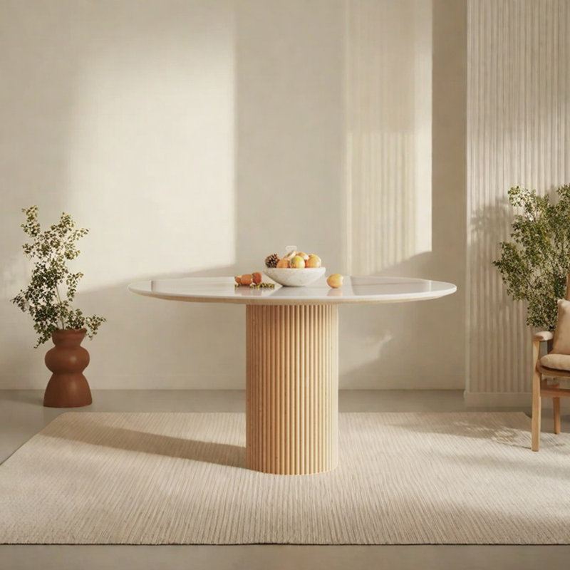Table de salle à manger Minimalist, H 29,53 po x L 39,37 po x l 39,37 po