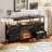 Fireplace Tv Stand With 4 Drawers-8871780