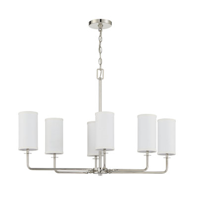 Lustre classique / traditionnel à 6 lumières Belvedere Juana
