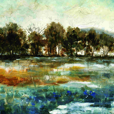 Impas to Trees - peinture sur toile tendue