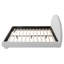 Base de lit tapissier moderne avec tête de lit courbée arquée Modern-2041262871