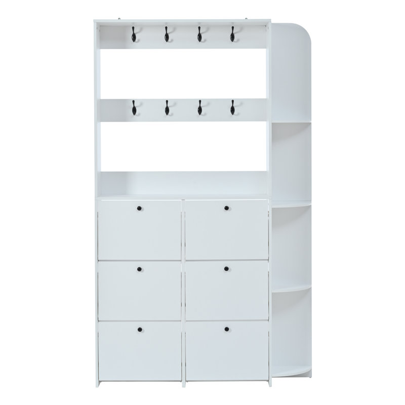 24 Pair Shoe Storage Cabinet