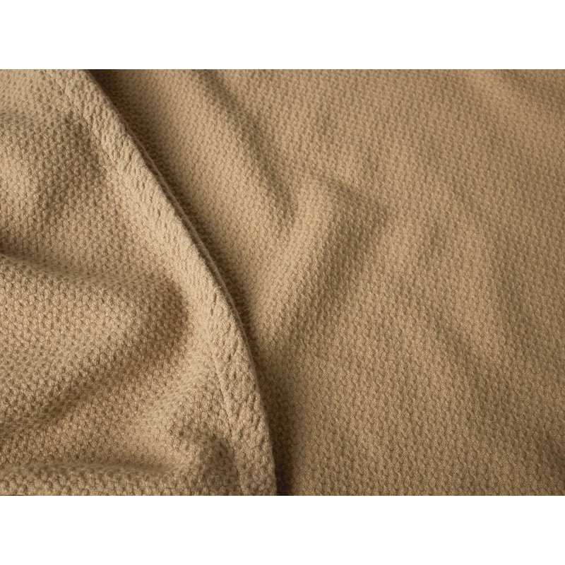 Couverture en coton biologique Classic, Fauve, L 108 po x l 92 po