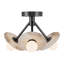 Dahlia 3 - Light Semi Flush Mount-562926702