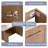Hissan 29.57 " W Free Standing Wall Mounted 1 Single Vanity Bathroom Vanity With Ceramic Top