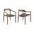 Jayda Eucalyptus Solid Wood Outdoor Stacking Dining Armchair
