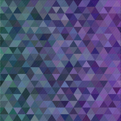 Tapis vert à motif géométrique Satterlee