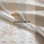 Ensemble de literie King réversible - 1 pièce, couette en mélange de coton, taies d'oreiller beige et grises