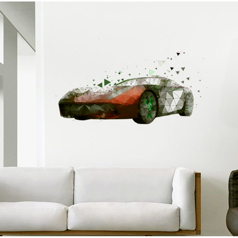 Sports Wall Decal, 33" H x 56" W