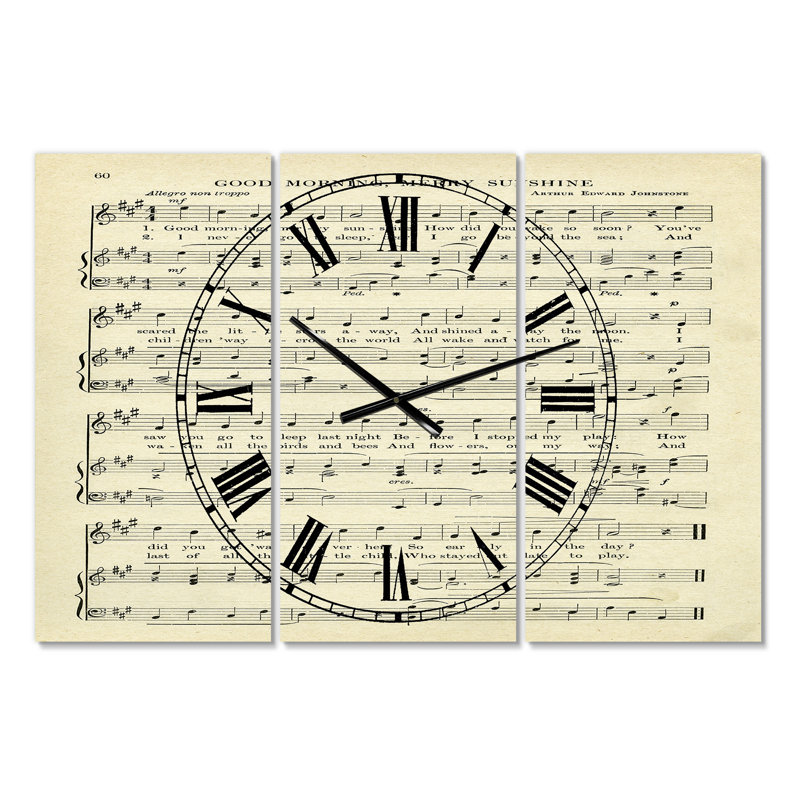 Horloge murale Goodmorn Merry Sunshine