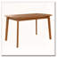 Table de salle à manger moderne de 47 pouces