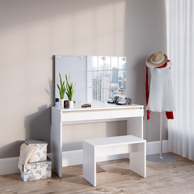 Barberton Dressing Table with Mirror
