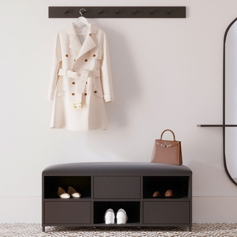 Wall 7 - Hook Coat Rack