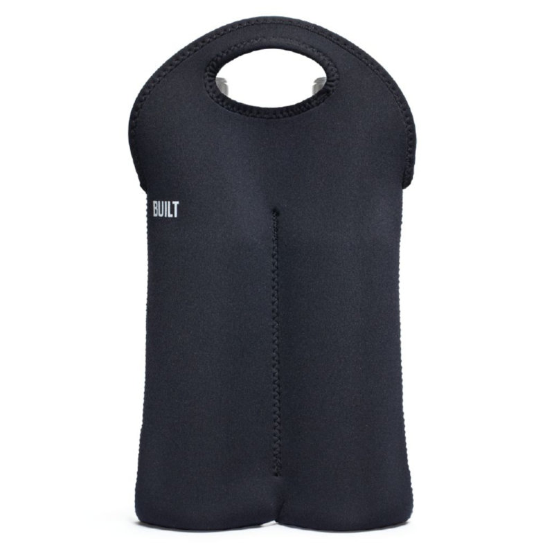 Sac à vin en néoprène et eau, Noir