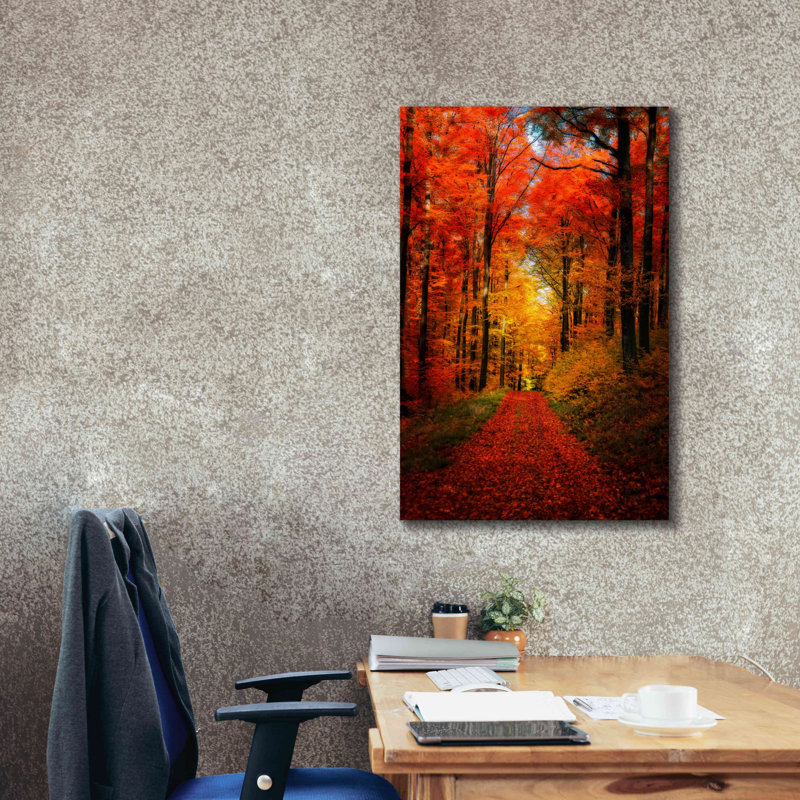 «Forest Garden» par Philippe Sainte-Laudy, art mural sur toile, H 40 po x l 26 po x P 1,5 po