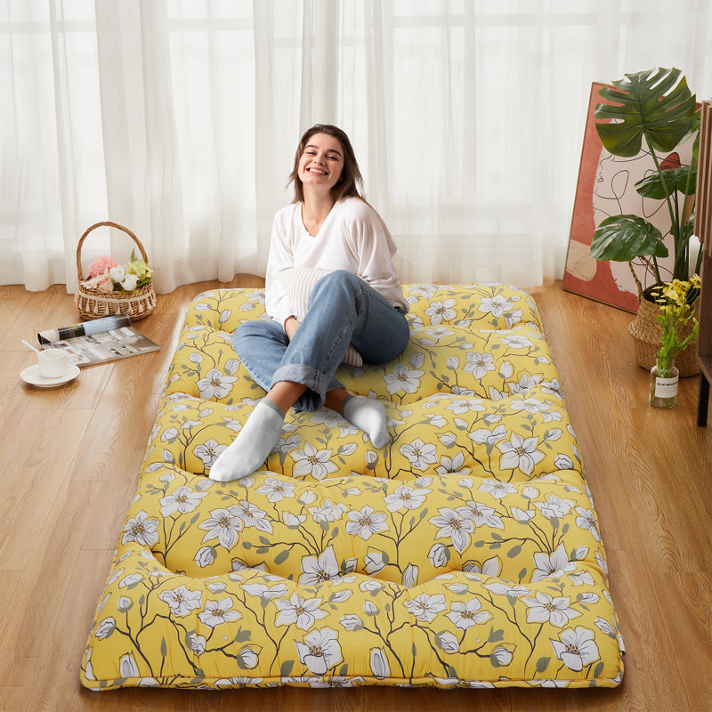 Matelas de futon japonais Magnolia Flower, Lit simple