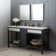 Divinity Modern and Contemporary Beveled Bathroom Mirror