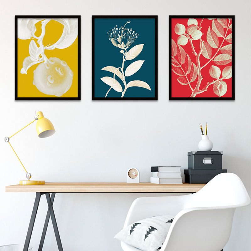 Botanics Leaves Ferns - 3 Piece Print Set