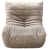 Velours taupe